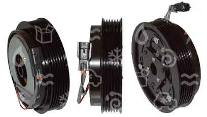 spojka pro kompresor CALSONIC, 125mm, PV6, 12V, 35x55x20mm